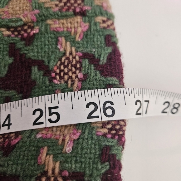 Robert Louis VTG Double Breasted Belted Wool Blend Coat Sz Med - Picture 9 of 11